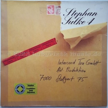 Stephan Sulke - Stephan Sulke 4 • 12" Vinyl LP • EX - Labyrinth Music