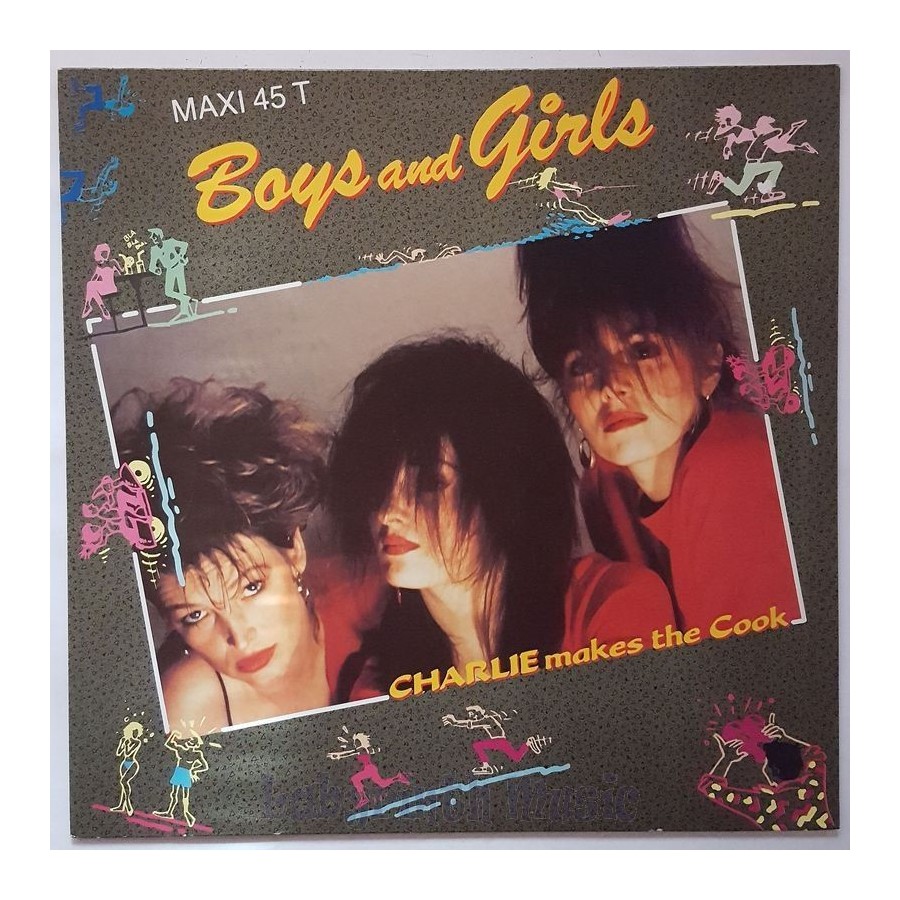 Charlie Makes The Cook - Boys And Girls • 12" Vinyl Maxi • NM - Labyrinth Music