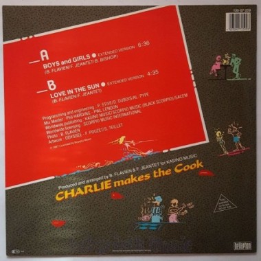 Charlie Makes The Cook - Boys And Girls • 12" Vinyl Maxi • NM - Labyrinth Music