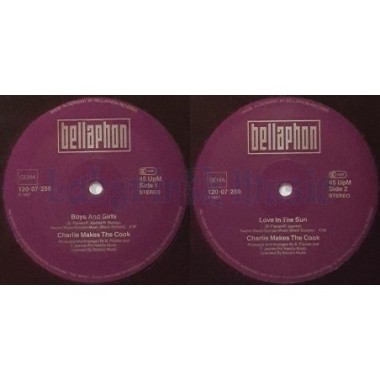 Charlie Makes The Cook - Boys And Girls • 12" Vinyl Maxi • NM - Labyrinth Music