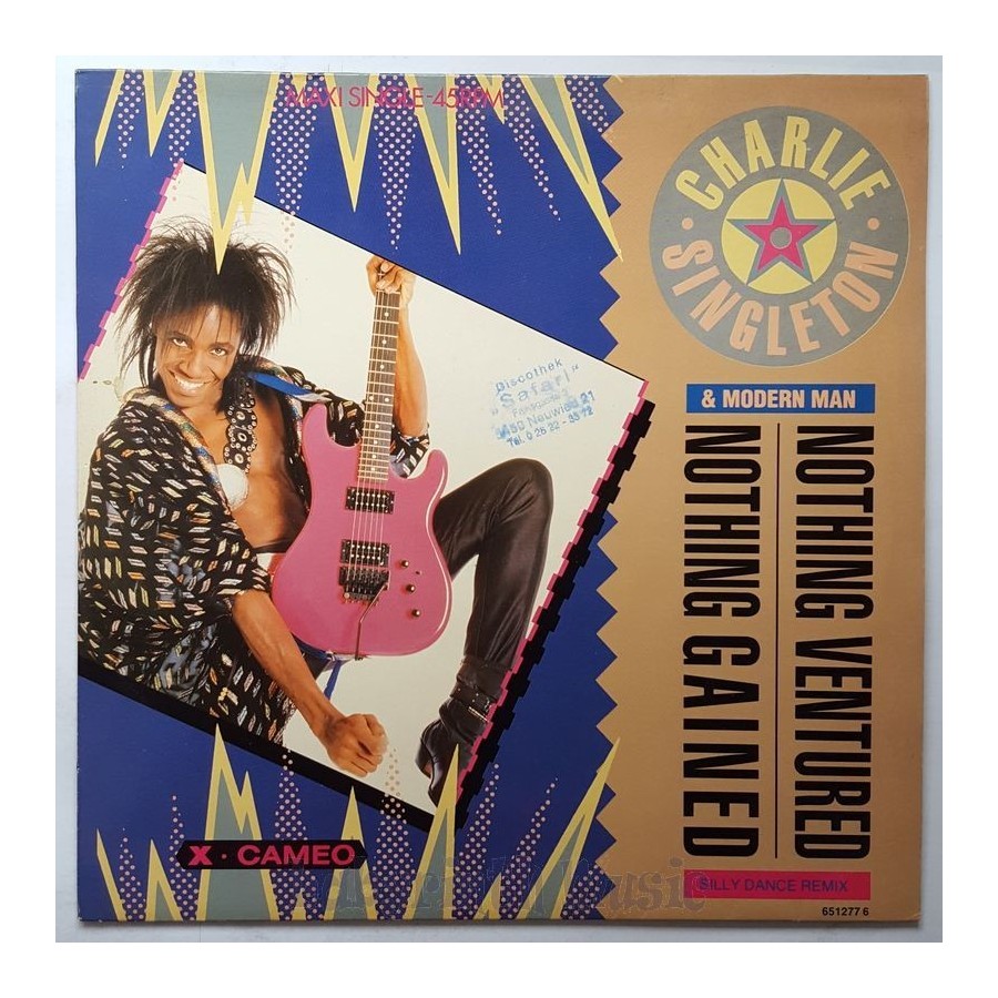 Charlie Singleton & Modern Man - Nothing Ventured - Nothing Gained • 12" Vinyl Maxi - Labyrinth Music