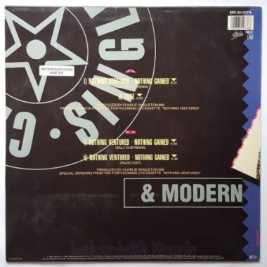 Charlie Singleton & Modern Man - Nothing Ventured - Nothing Gained • 12" Vinyl Maxi - Labyrinth Music
