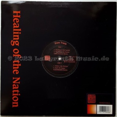 Zion Train - Healing Of The Nation • 12" Vinyl Maxi • EX - Labyrinth Music