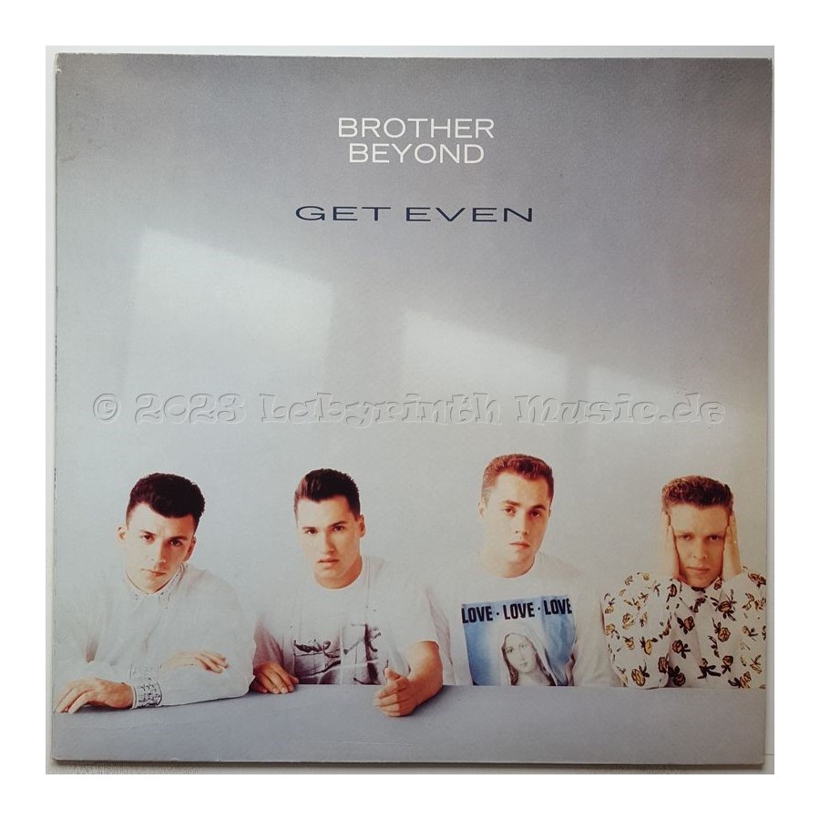 Brother Beyond - Get Even • 12" Vinyl LP • EX - Labyrinth Music