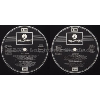 Brother Beyond - Get Even • 12" Vinyl LP • EX - Labyrinth Music