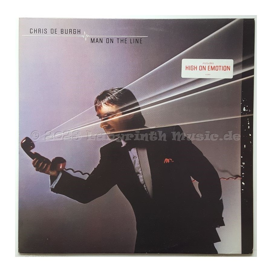 Chris De Burgh - Man On The Line • 12" Vinyl LP • EX - Labyrinth Music