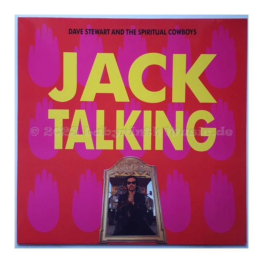 Dave Stewart And The Spiritual Cowboys - Jack Talking • 12" Vinyl Maxi • MINT - Labyrinth Music