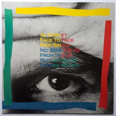 Al Corley - Face To Face  • 12" Vinyl Maxi • NM - Labyrinth Music