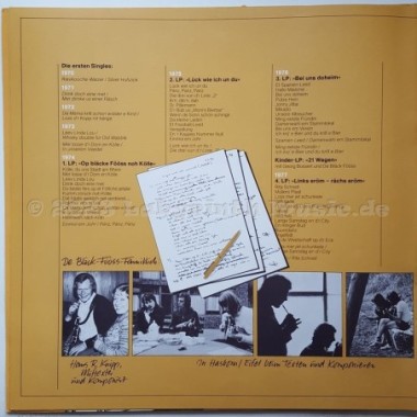 De Bläck Fööss - Live • 12" Vinyl LP • EX - Labyrinth Music