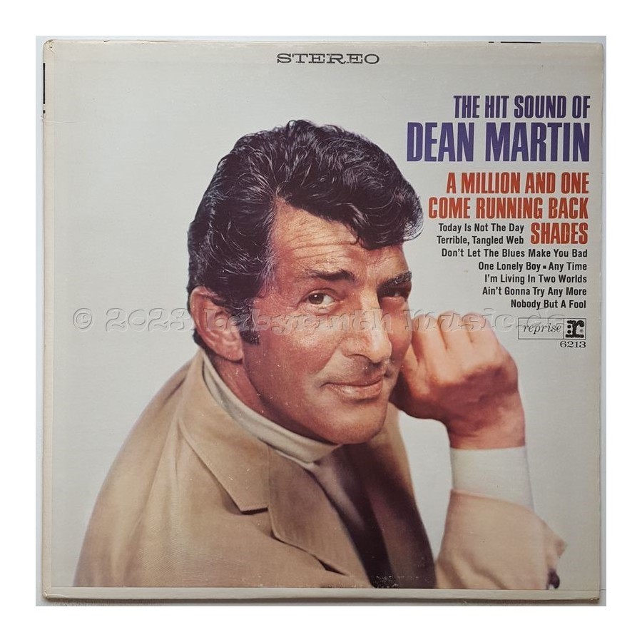 Dean Martin - The Hit Sound Of Dean Martin • 12" Vinyl LP • MINT - Labyrinth Music