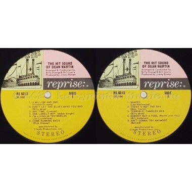 Dean Martin - The Hit Sound Of Dean Martin • 12" Vinyl LP • MINT - Labyrinth Music