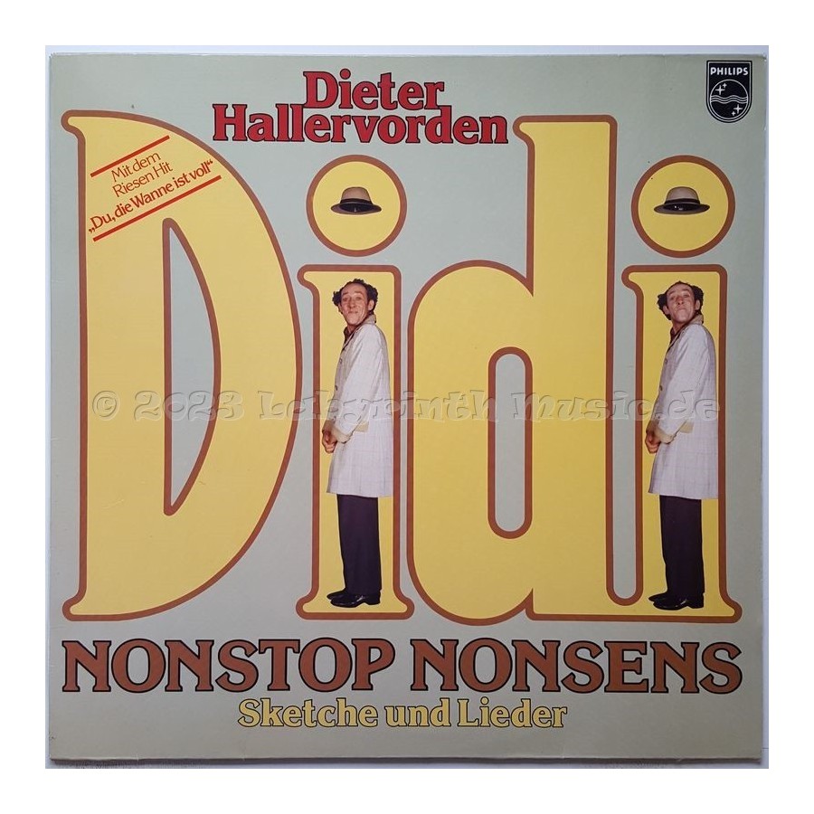 Dieter Hallervorden - Didi - Nonstop Nonsens - Sketche Und Lieder • 12" Vinyl LP • MINT - Labyrinth Music