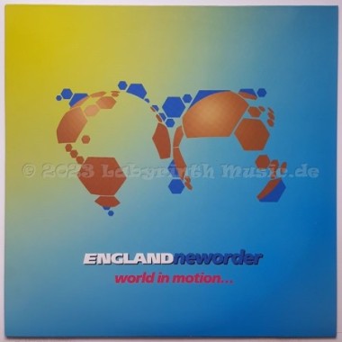 Englandneworder - World In Motion • 12" Vinyl Maxi • MINT - Labyrinth Music