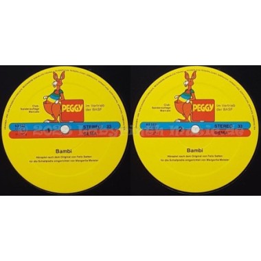 Felix Salten - Bambi • 12" Vinyl LP • MINT - Labyrinth Music