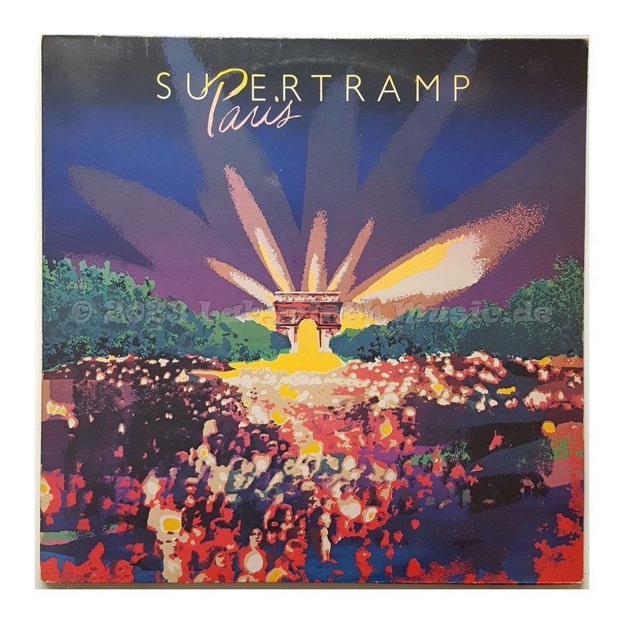 Supertramp - Paris • 12" Vinyl LP • EX - Labyrinth Music