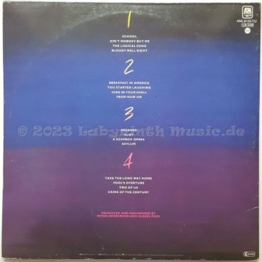 Supertramp - Paris • 12" Vinyl LP • EX - Labyrinth Music