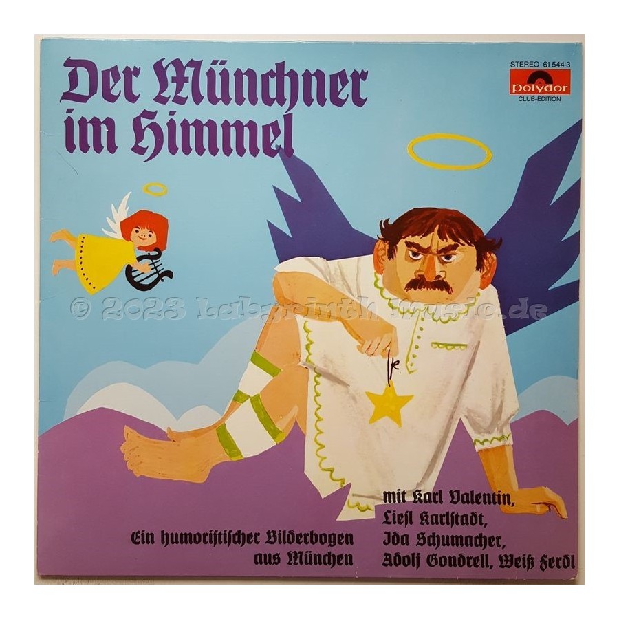 Various - Der Münchner Im Himmel • 12" Vinyl LP • MINT - Labyrinth Music