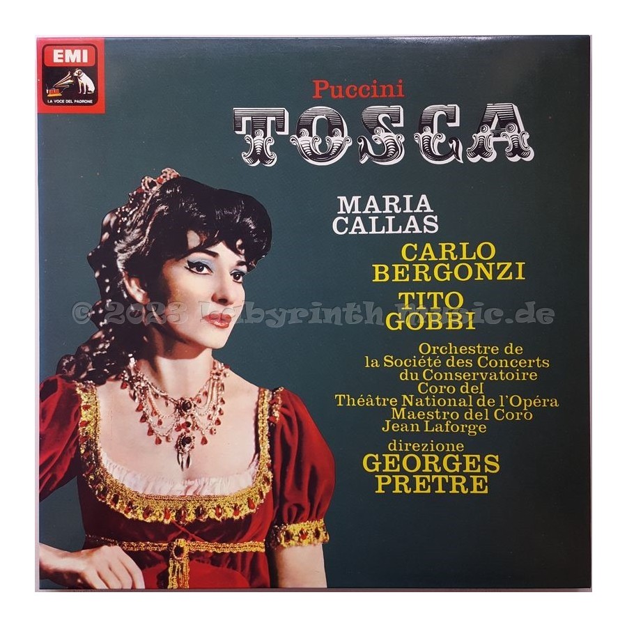 Giacomo Puccini - Tosca • 12" Vinyl LP • MINT - Labyrinth Music