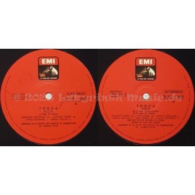 Giacomo Puccini - Tosca • 12" Vinyl LP • MINT - Labyrinth Music