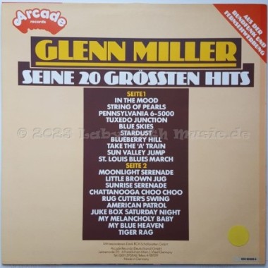 Glenn Miller - Seine 20 Grössten Hits • 12" Vinyl LP • MINT - Labyrinth Music