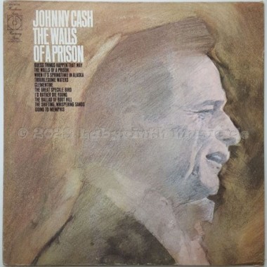 Johnny Cash - The Walls Of A Prison • 12" Vinyl LP • EX - Labyrinth Music