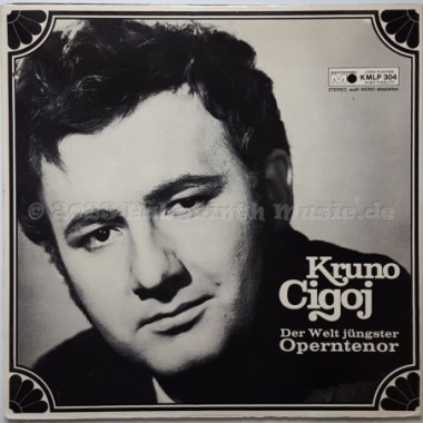 Krunoslav Cigoj - Der Welt Jüngster Operntenor • 12" Vinyl LP • EX - Labyrinth Music