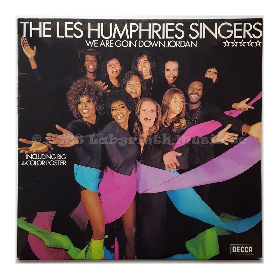 Les Humphries Singers - We Are Goin' Down Jordan • 12" Vinyl LP • NM - Labyrinth Music