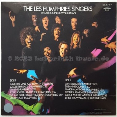 Les Humphries Singers - We Are Goin' Down Jordan • 12" Vinyl LP • NM - Labyrinth Music