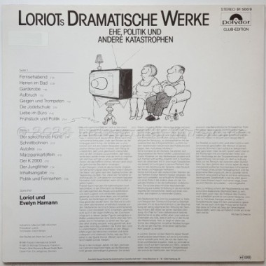 Loriot - Loriots Dramatische Werke • 12" Vinyl LP • EX - Labyrinth Music
