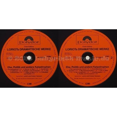 Loriot - Loriots Dramatische Werke • 12" Vinyl LP • EX - Labyrinth Music