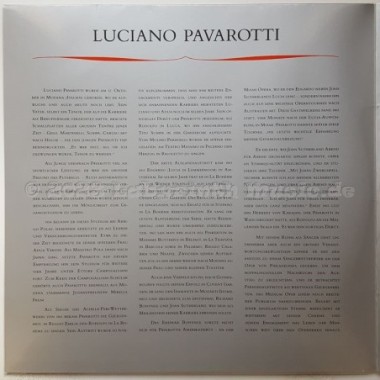 Luciano Pavarotti - Pavarottissimo • 12" Vinyl LP • MINT - Labyrinth Music