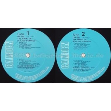 Placido Domingo With The London Symphony Orchestra - The Magic Of Placido Domingo • 12" Vinyl LP • EX - Labyrinth Music