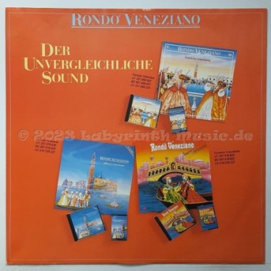 Rondo' Veneziano - Fantasia Veneziana • 12" Vinyl LP • EX - Labyrinth Music