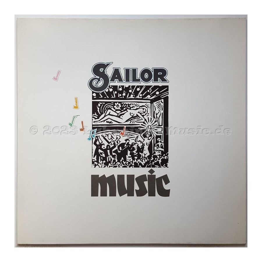 Sailor - Music • 12" Vinyl Maxi • MINT - Labyrinth Music
