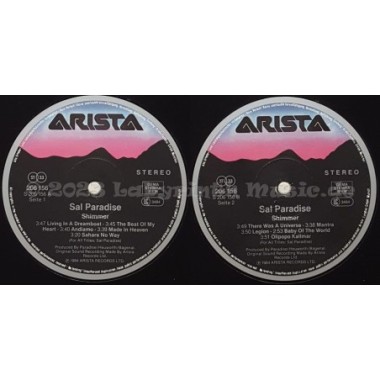 Sal Paradise - Shimmer • 12" Vinyl LP - Labyrinth Music