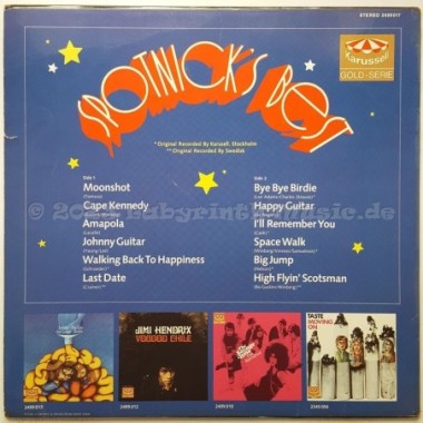 The Spotnicks - Spotnick's Best • 12" Vinyl LP - Labyrinth Music