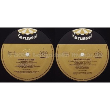 The Spotnicks - Spotnick's Best • 12" Vinyl LP - Labyrinth Music