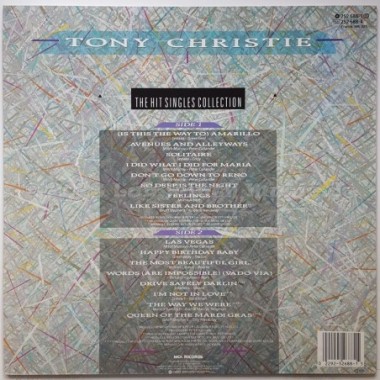 Tony Christie - The Hit Singles Collection • 12" Vinyl LP • EX - Labyrinth Music