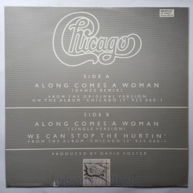 Chicago - Along Comes A Woman • 12" Vinyl Maxi - Labyrinth Music