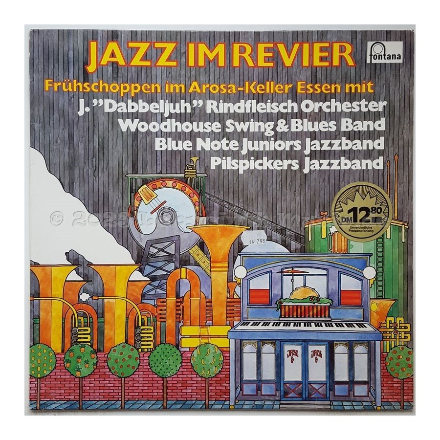 Various - Jazz Im Revier • 12" Vinyl LP • MINT - Labyrinth Music