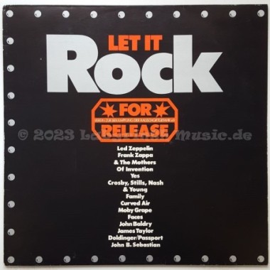 Various - Let It Rock For Release • 12" Vinyl LP • MINT - Labyrinth Music