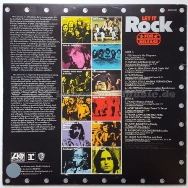 Various - Let It Rock For Release • 12" Vinyl LP • MINT - Labyrinth Music