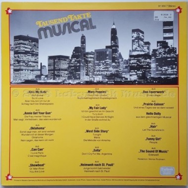 Various - Tausend Takte Musical • 12" Vinyl LP • MINT - Labyrinth Music