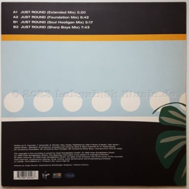 A Very Good Friend Of Mine - Just Round • 12" Vinyl Maxi • NM - Labyrinth Music