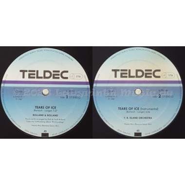 Bolland & Bolland - Tears Of Ice • 12" Vinyl Maxi - Labyrinth Music