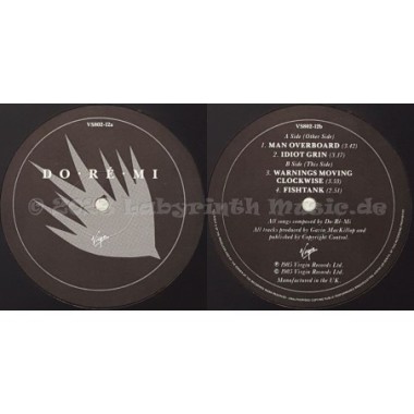 Do-Ré-Mi - Man Overboard • 12" Vinyl Maxi • NM - Labyrinth Music