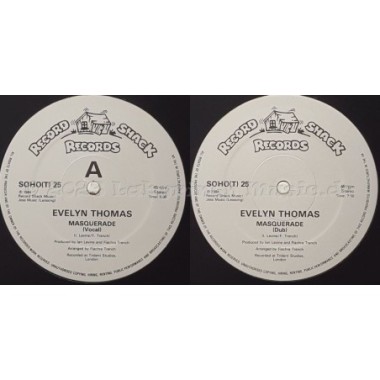 Evelyn Thomas - Masquerade • 12" Vinyl Maxi • EX - Labyrinth Music
