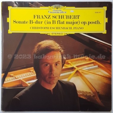 Franz Schubert - Sonate B-Dur (In B Flat Major) Op. Posth. • 12" Vinyl LP • EX - Labyrinth Music