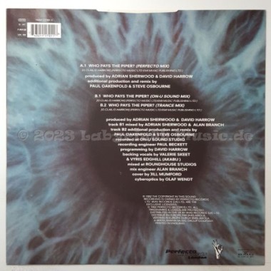 Gary Clail & On-U Sound System - Who Pays The Piper • 12" Vinyl Maxi • MINT - Labyrinth Music