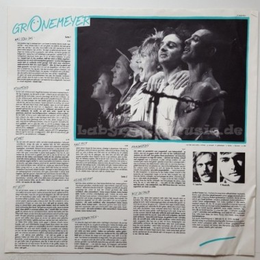 Herbert Grönemeyer - Ö • 12" Vinyl LP • EX - Labyrinth Music